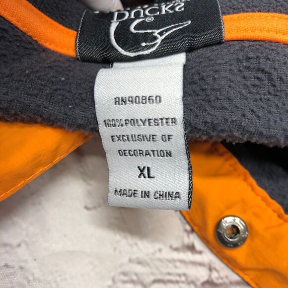 Duck Unlimited Men Pullover Fleece Sweater Sweatshirt Size XL X-Large M198 -15 - Picture 6 of 15